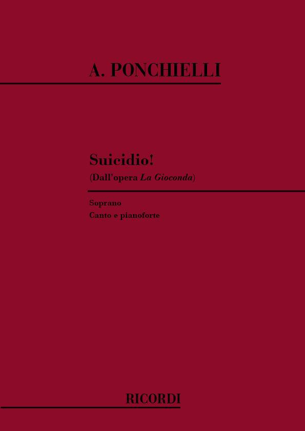 La Gioconda: Suicidio! - pro zpěv a klavír